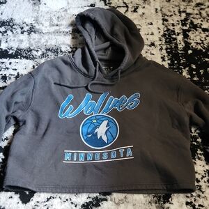 Minnesota Timberwolves Cropped Hoodie